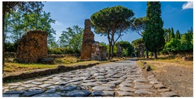 Parte della Via Appia a Roma